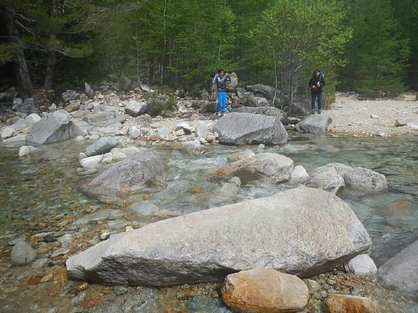 渡渉ありのアプローチ